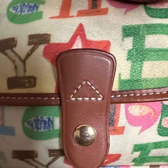 Dooney & Bourke Multicolor Alphabet Shoulder Bag - Picture 3 of 9